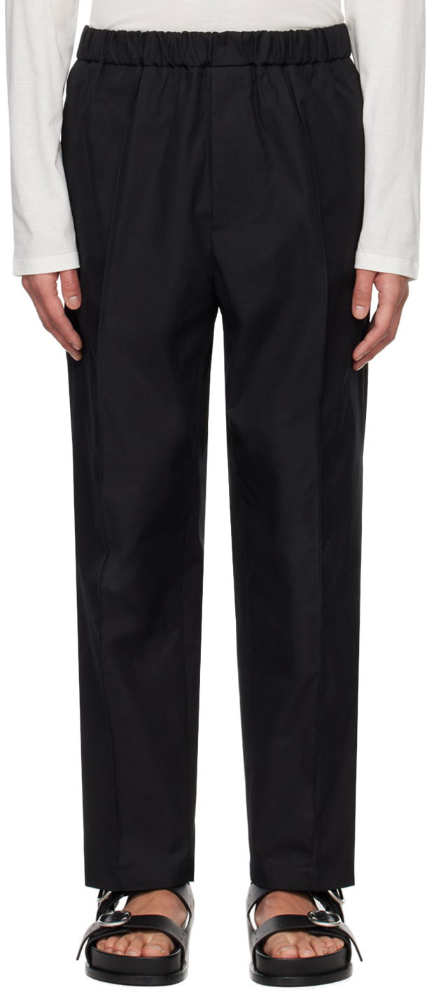 Bukser Jil Sander Tapered Trousers Sort | J21KA0012_J45218, 0