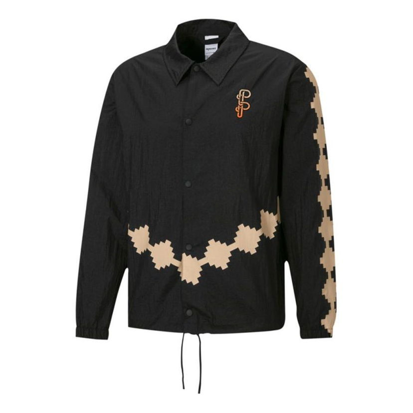 Vindjakke Puma Woven Jacket by PRONOUNCE Sort | 532152-01