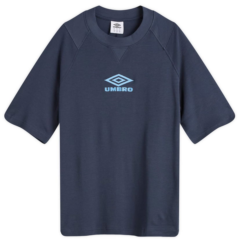 T-shirt Umbro Iconic Boxy T-Shirt Mørkeblå | 66710U-FSK