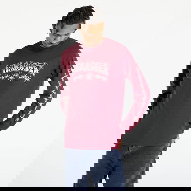 T-shirt Thrasher Barbed Wire Tee Bourgogne | 145287, 0
