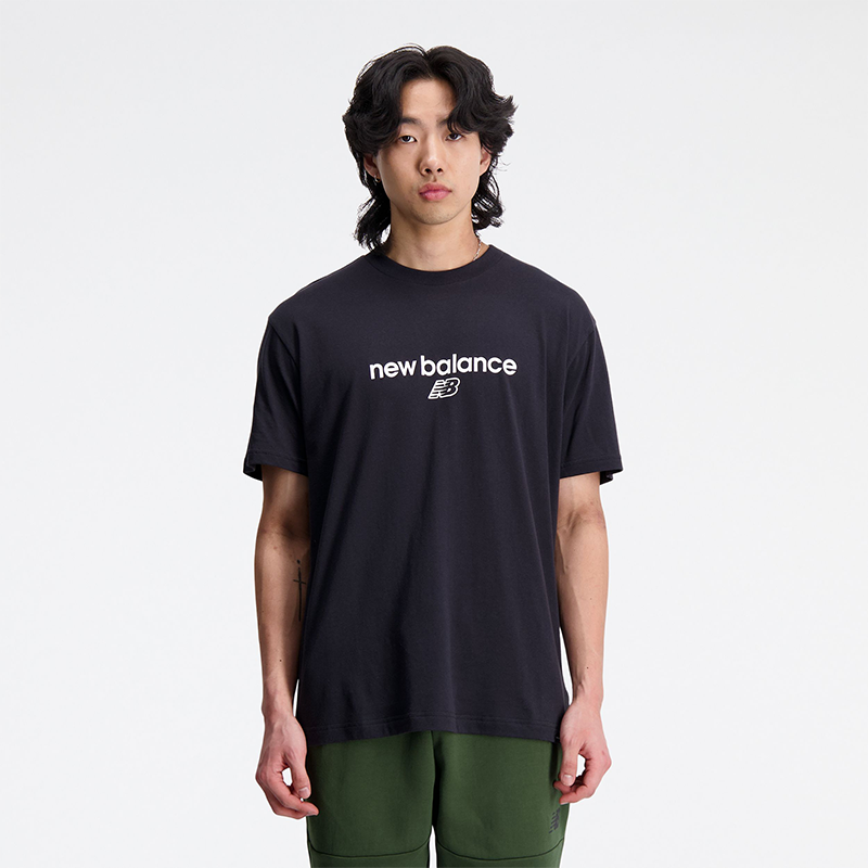 T-shirt New Balance Tee Sort | MT33529BK, 0