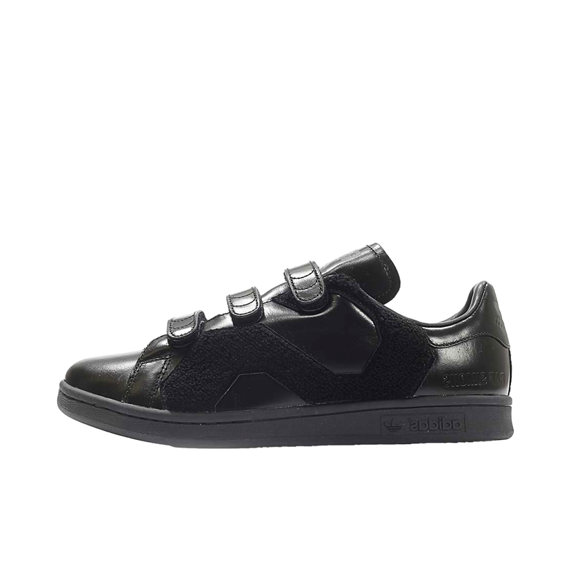 Sneakers og sko adidas Originals Stan Smith Raf Simons Comfort Badge Black Sort | BB6886