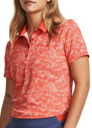 Polo skjorte Under Armour UA Playoff Printed Lyserød | 1377337-690, 0