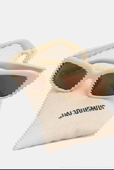 Solbriller Jacquemus Jacquemus MARINO Sunglasses Beige | JAC64C3SUN, 2