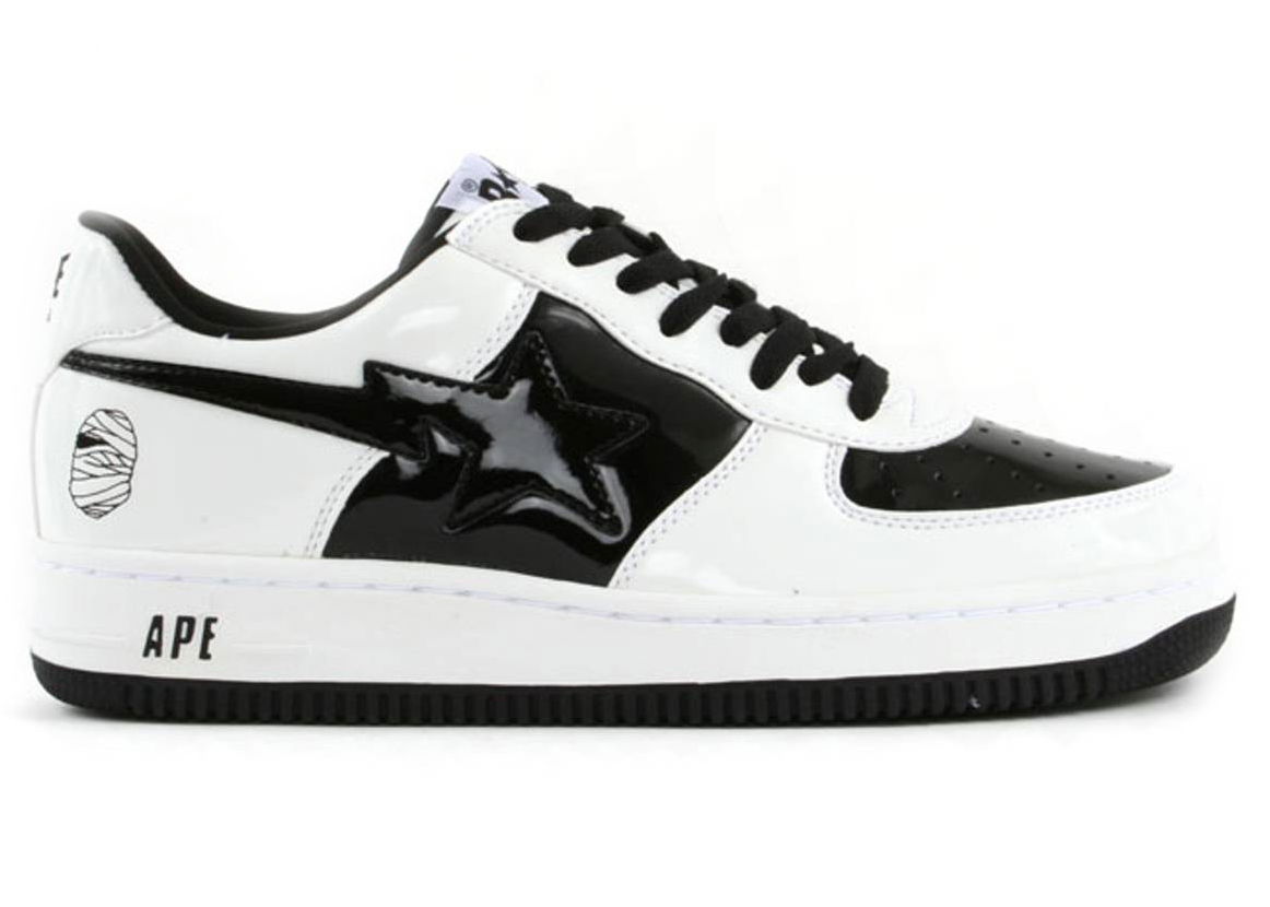 Sneakers og sko BAPE A Bathing Ape Bape Sta Low Halloween Mummy Hvid | FS-001 713, 0