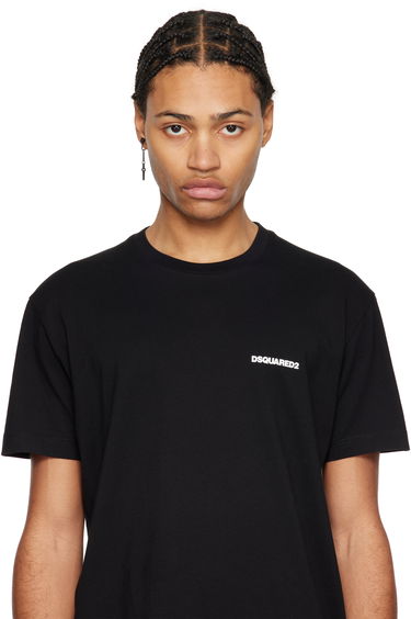 Nøgleringe DSQUARED2 Dsquared2 Clip-On Cross Earring Sort | ERM0064_37208163_2124, 2