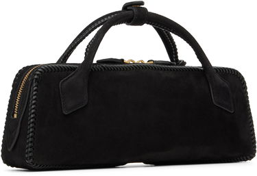 Håndtaske Alaïa ALAÏA 'Le Teckel' Suede Clutch Bag Sort | AA1S06026I068, 2