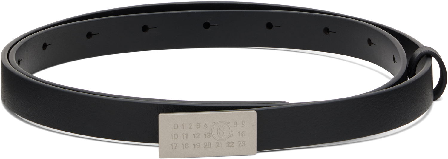 Bælter Maison Margiela MM6 Maison Margiela Numeric Belt Sort | SA5TP0011 P8326, 0