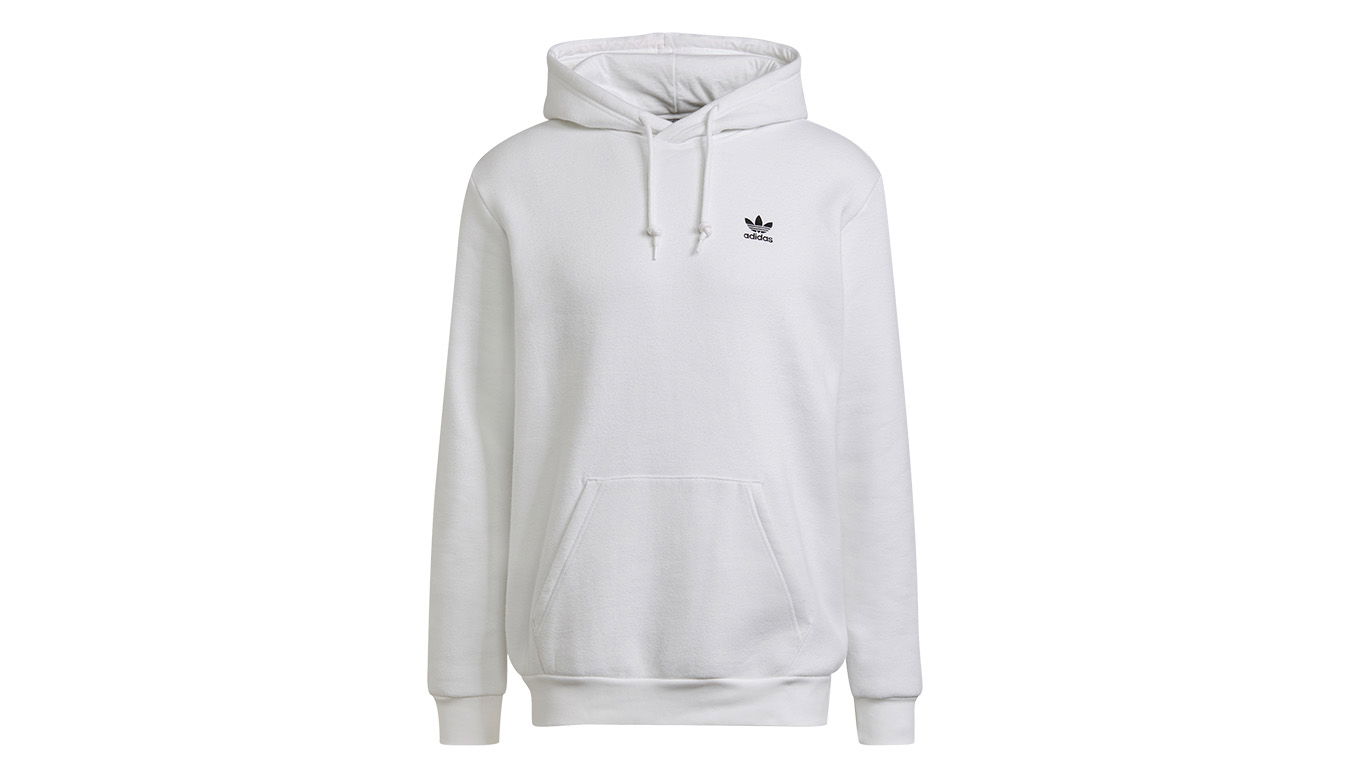 Sweatshirt adidas Originals Adicolor Essential Trefoil Hoodie Hvid | H34649, 0