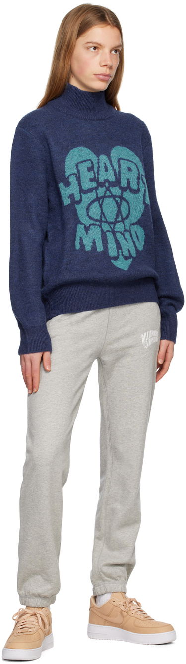 Sweater BILLIONAIRE BOYS CLUB Billionaire Boys Club Heart and Mind Turtleneck Sweater Blå | B23142, 3