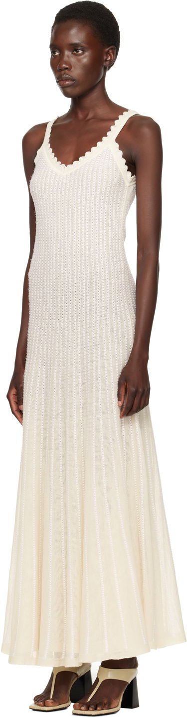 Kjole Khaite KHAITE Thora Maxi Dress Hvid | 9774125, 3