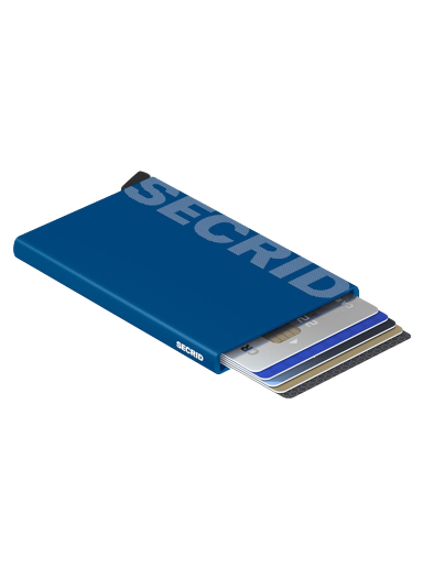 Tegnebog Secrid Cardprotector "Laser Logo Blue" Mørkeblå | CLa-Logo-Blue
