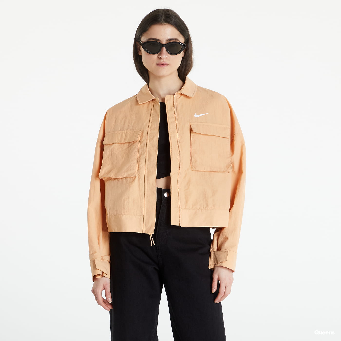 Jakke Nike Sportswear Essential Jacket Orange | DM6243-851, 0
