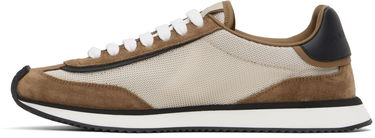 Sneakers og sko Dolce & Gabbana Mixed-Material 'DG' Cushion Brun | CS2288 A3D24, 2