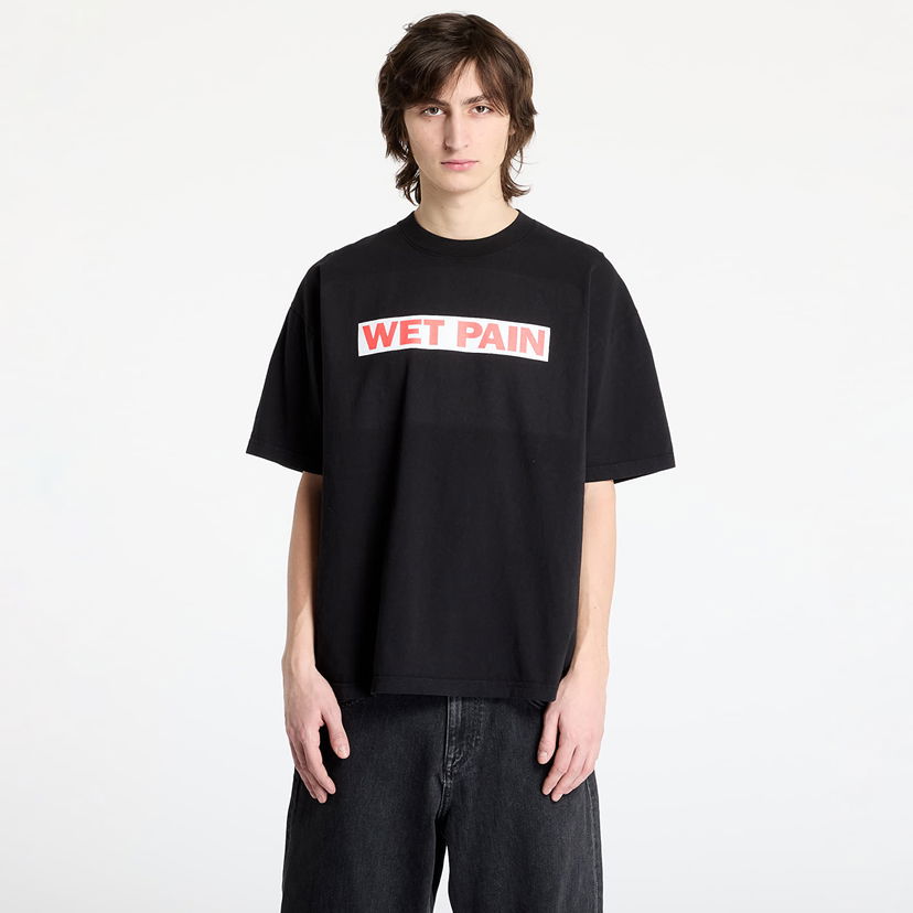 T-shirt Pleasures PLEASURES Wet Pain T-Shirt Sort | P25SP066 BLACK
