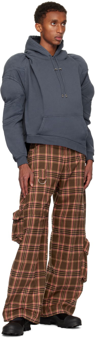 Sweatshirt Collina Strada Collina Strada 'CS Gym' Muscle Wave Hoodie Grå | XX8008, 3