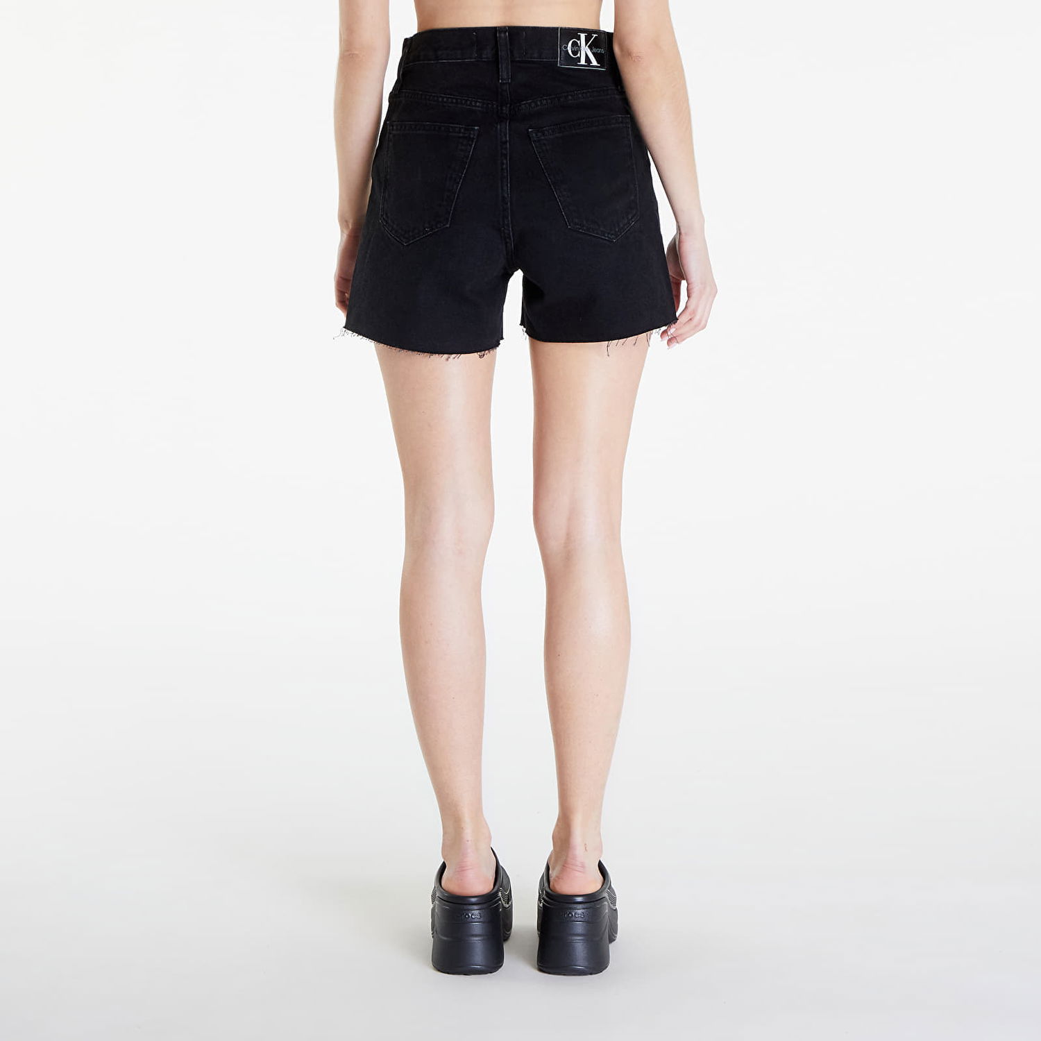 Shorts CALVIN KLEIN Jeans Mom Shorts Denim Black Sort | J20J222812 1BY, 1