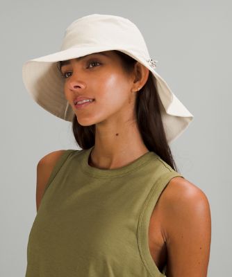 Hat lululemon Adjustable Wide Brim Sun Hat S/M Hvid | prod10960148, 4