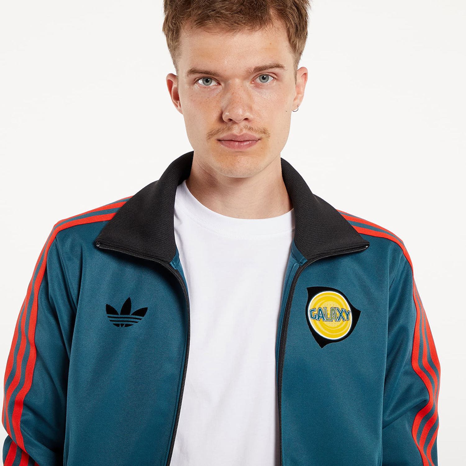 Sweatshirt adidas Originals LA Galaxy Beckenbauer Track Top Virdia/ Black Grøn | JE9500, 1