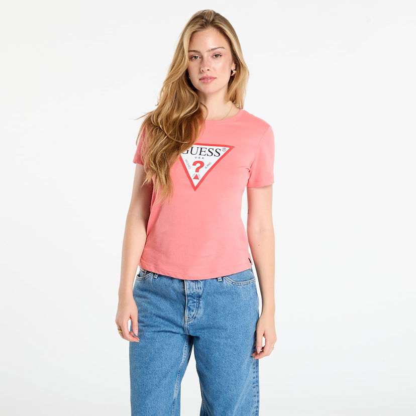 T-shirt GUESS GUESS Original Tee T-Shirt Lyserød | W1YI1BI3Z14-A60R