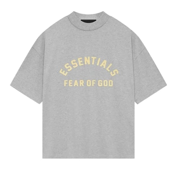 T-shirt Fear of God Essentials Crewneck T-Shirt Grå | 125SP242006F, 0