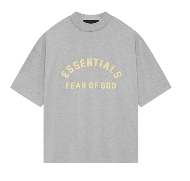 T-shirt Fear of God Essentials Crewneck T-Shirt Grå | 125SP242006F