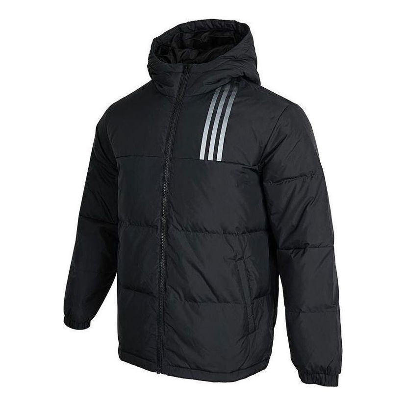 Puffer jakke adidas Originals Essentials Padded Jacket Sort | HN0709