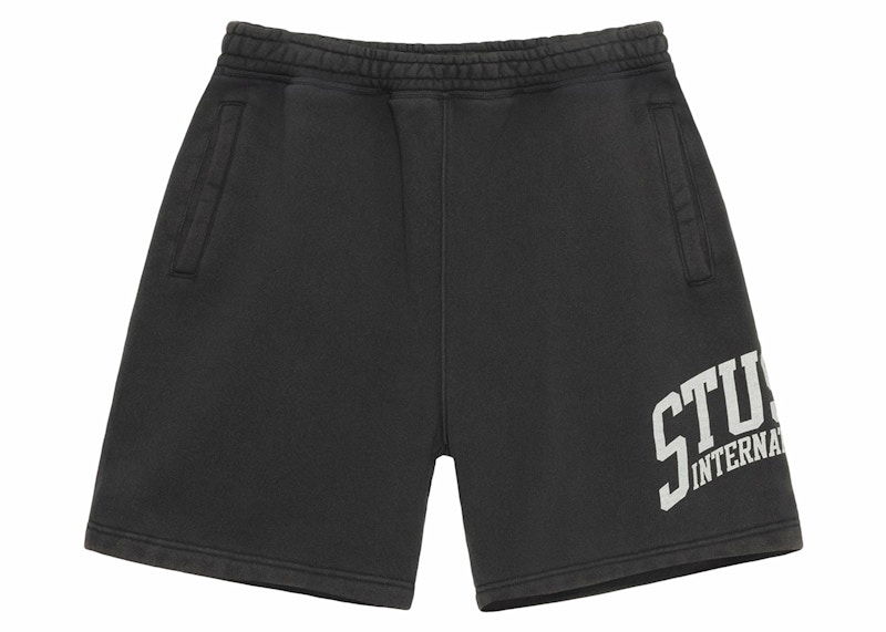 Shorts Stüssy Fleece Shorts Sort | 112318