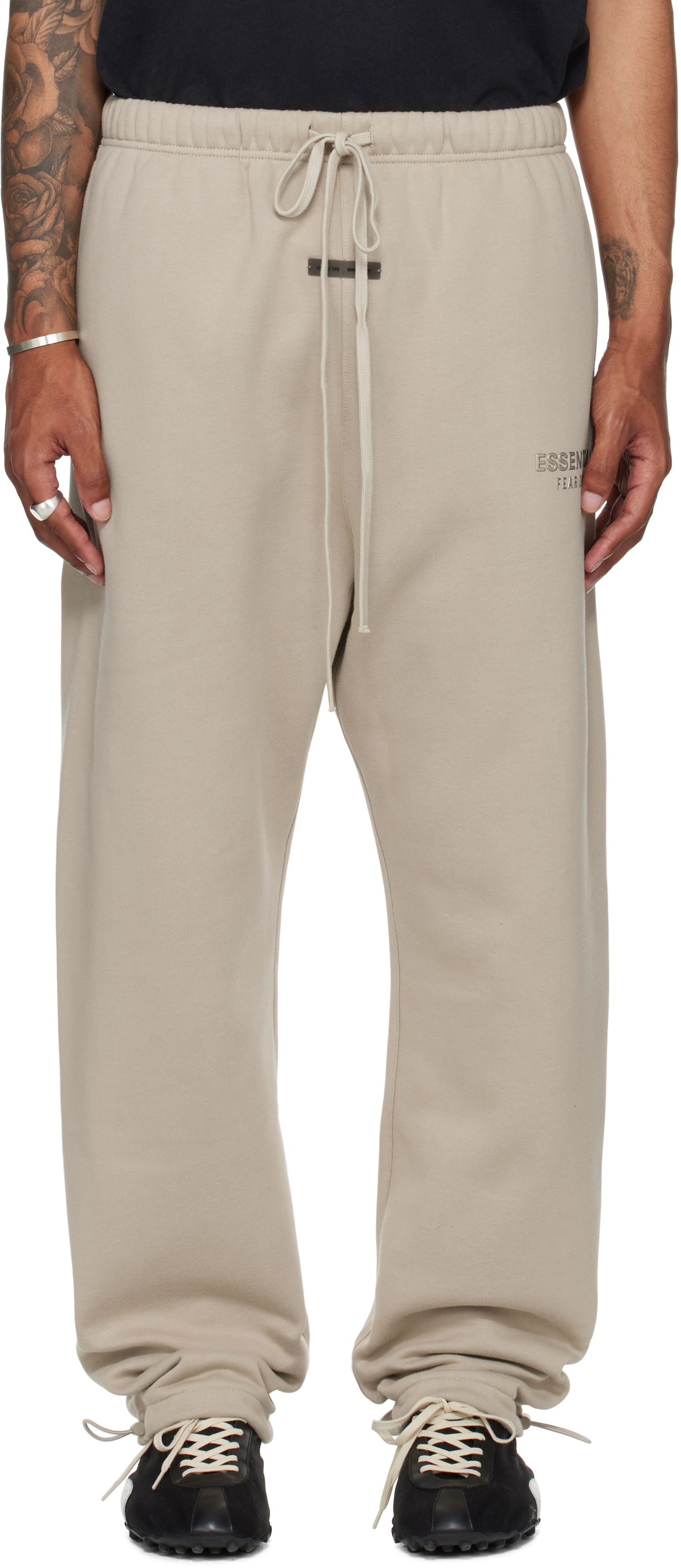Joggingbukser Fear of God Fear of God ESSENTIALS Relaxed Fleece Sweatpants Beige | 130SP258221F, 0