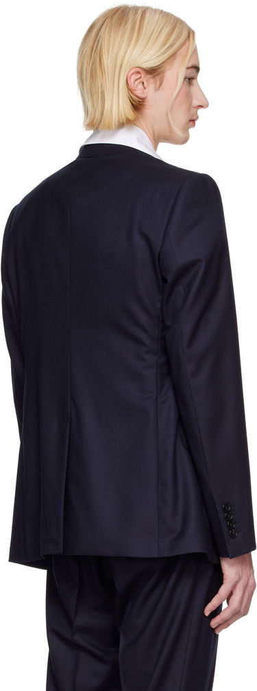 Jakke Dolce & Gabbana Designer Taormina-Fit Single-Breasted Blazer Blå | G2NW0TGI251, 2