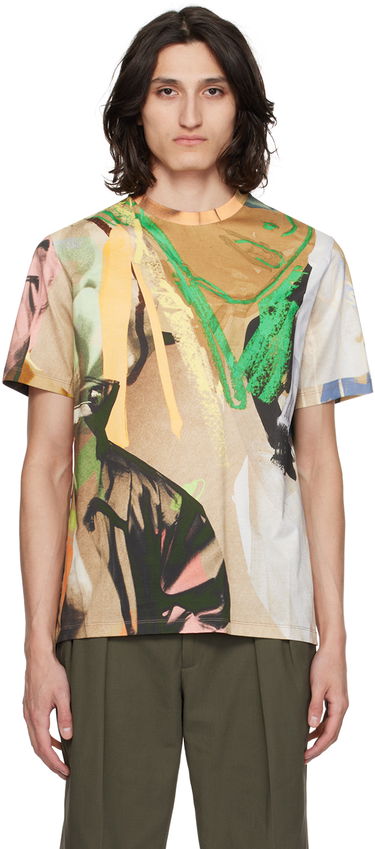 T-shirt Paul Smith Paul Smith Life Drawing Graphic T-Shirt Flerfarvet | M1R-919T-MP4285-92, 0