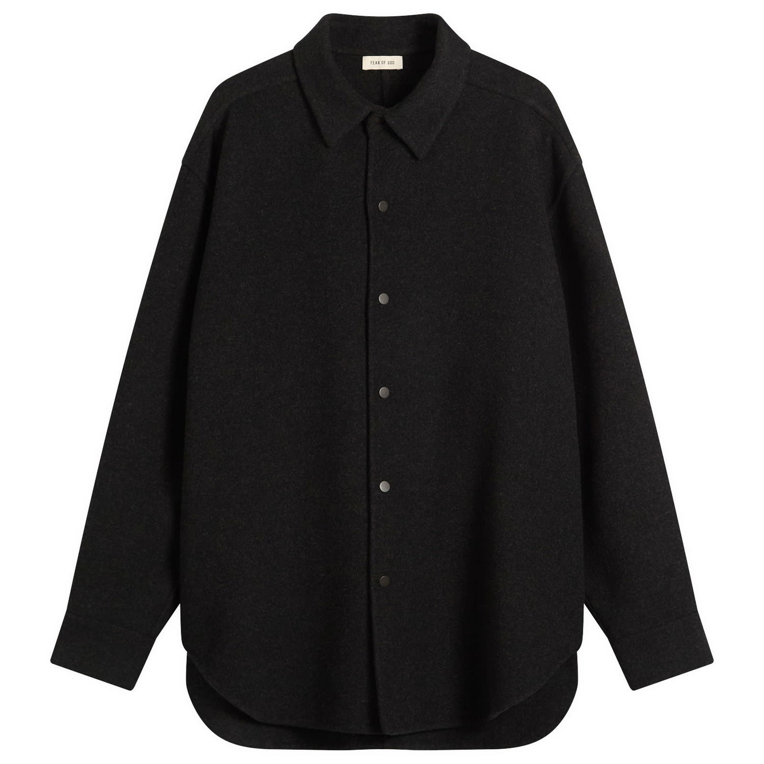 Skjorte Fear of God Fear of God Overshirt Sort | FG25FW60-605DWC-021, 0