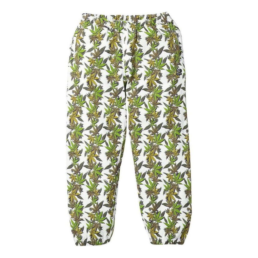 Joggingbukser Supreme Leaf Sweatpants Grøn | SUP-FW23-214