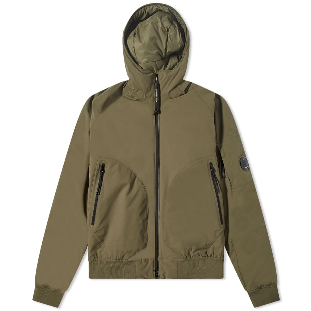 Jakke C.P. Company Pro-Tek Hooded Arm Lens Jacket Stone Grøn | 11CMOW173A-004117A-665, 0