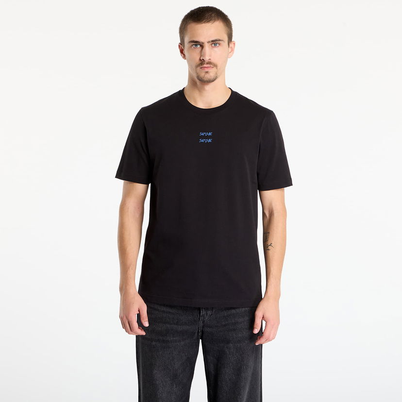 T-shirt Samsoe Samsoe T-shirt Sacards Cards Sort | M25400096_CLR002476