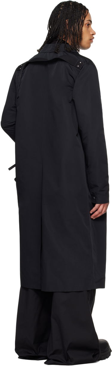 Trenchcoat Rick Owens Rick Owens Hollywood Brad Coat Sort | RU01E5971 FT, 2
