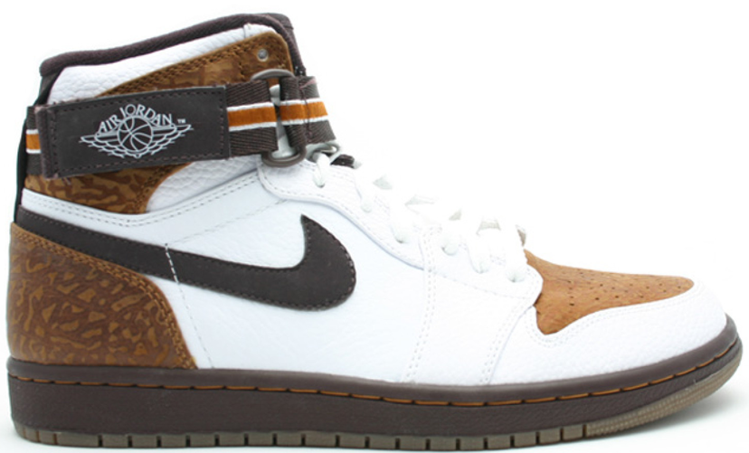 Sneakers og sko Jordan Jordan 1 Retro High Strap White Madeira Ginger Brun | 342132-121