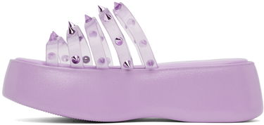 Skopleje Jean Paul Gaultier Jean Paul Gaultier Melissa Edition 'The Becky Punk Love' Platform Slides Lilla | 23/12-F-CS002-X033-29, 2