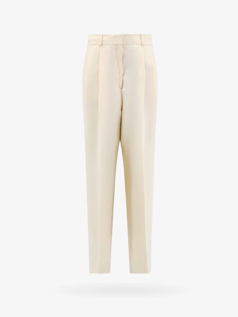 Bukser TOTEME Straight Leg Dress Pants Beige | 234WRB847FB0065007
