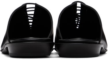 Tøj Ann Demeulemeester Ann Demeulemeester River Lace-Up Mules Sort | 2401-W-F22-LT011-099, 1
