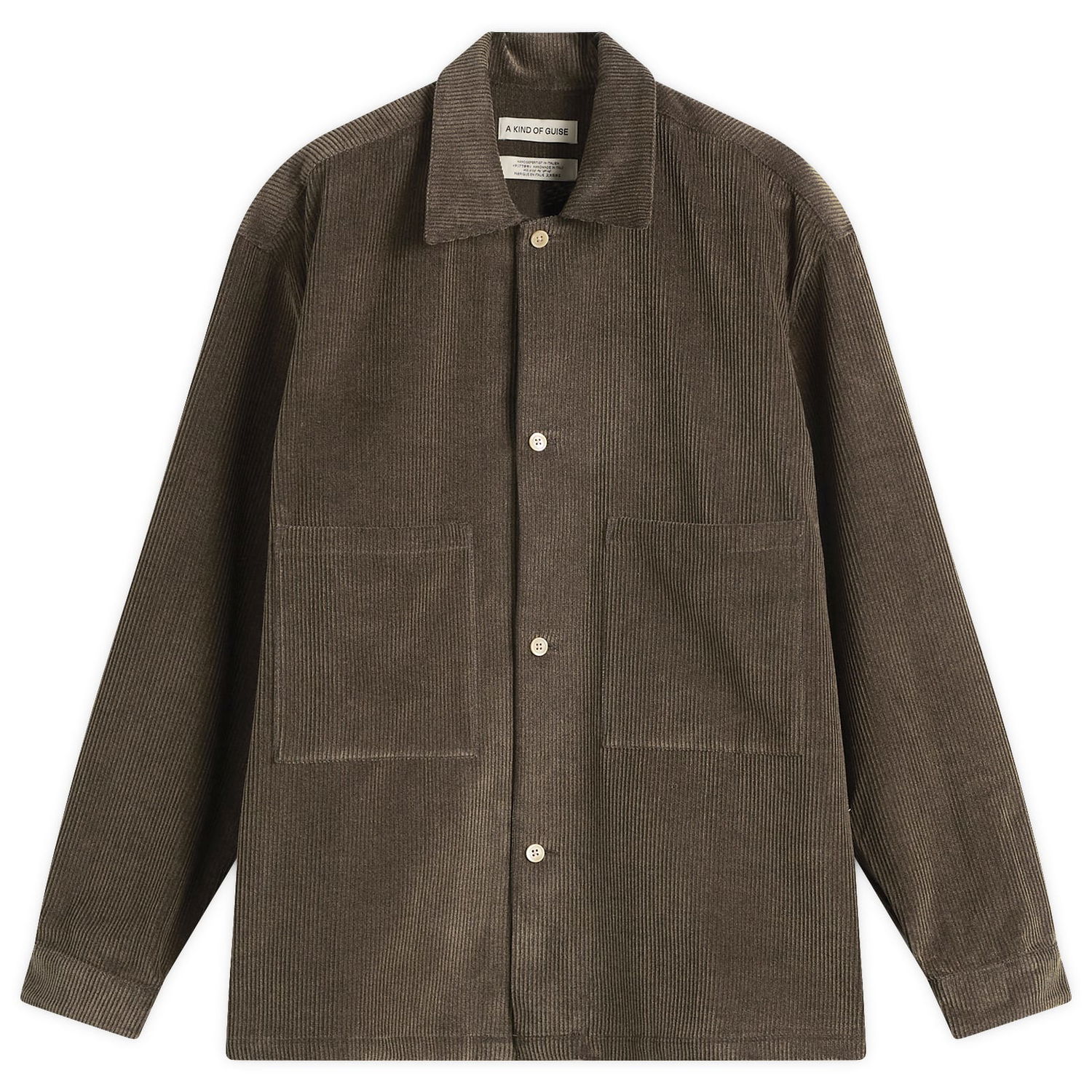 Jakke A Kind of Guise A Kind of Guise Sayan Shirt Jacket Brun | 156-14806-114, 0
