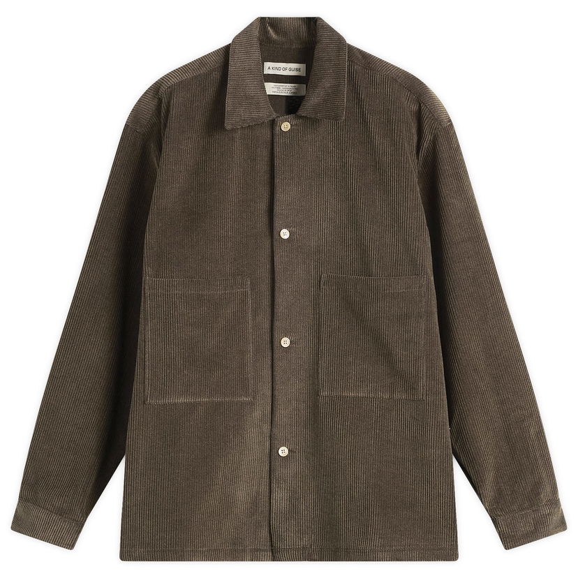 Jakke A Kind of Guise A Kind of Guise Sayan Shirt Jacket Brun | 156-14806-114