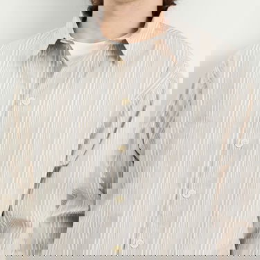 Skjorte Ranra Ranra Classic Striped Shirt, Size Large Blå | AMFW25LS01545-R020, 5