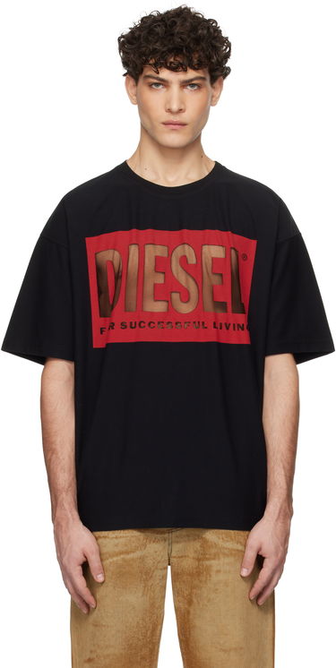 T-shirt Diesel Black T-Boxt-S4 Graphic T-Shirt Sort | A17099-0SHAY-9XX, 0