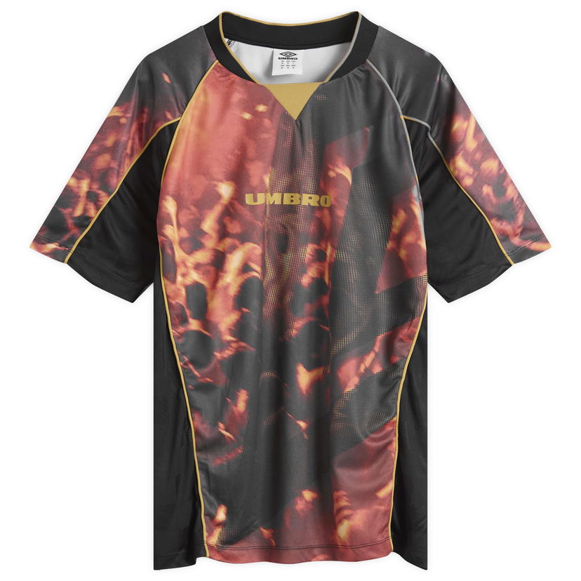 T-shirt Umbro Panelled Raglan T-Shirt Sort | 66704U-060