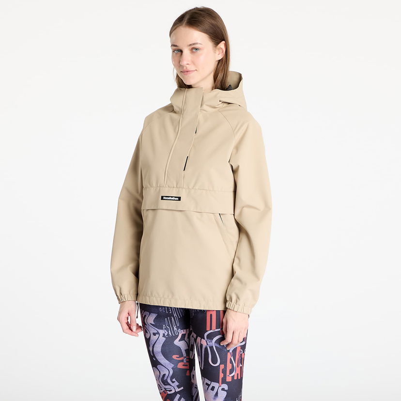 Vindjakke Horsefeathers Horsefeathers Ala Anorak Jacket Beige | TW046B