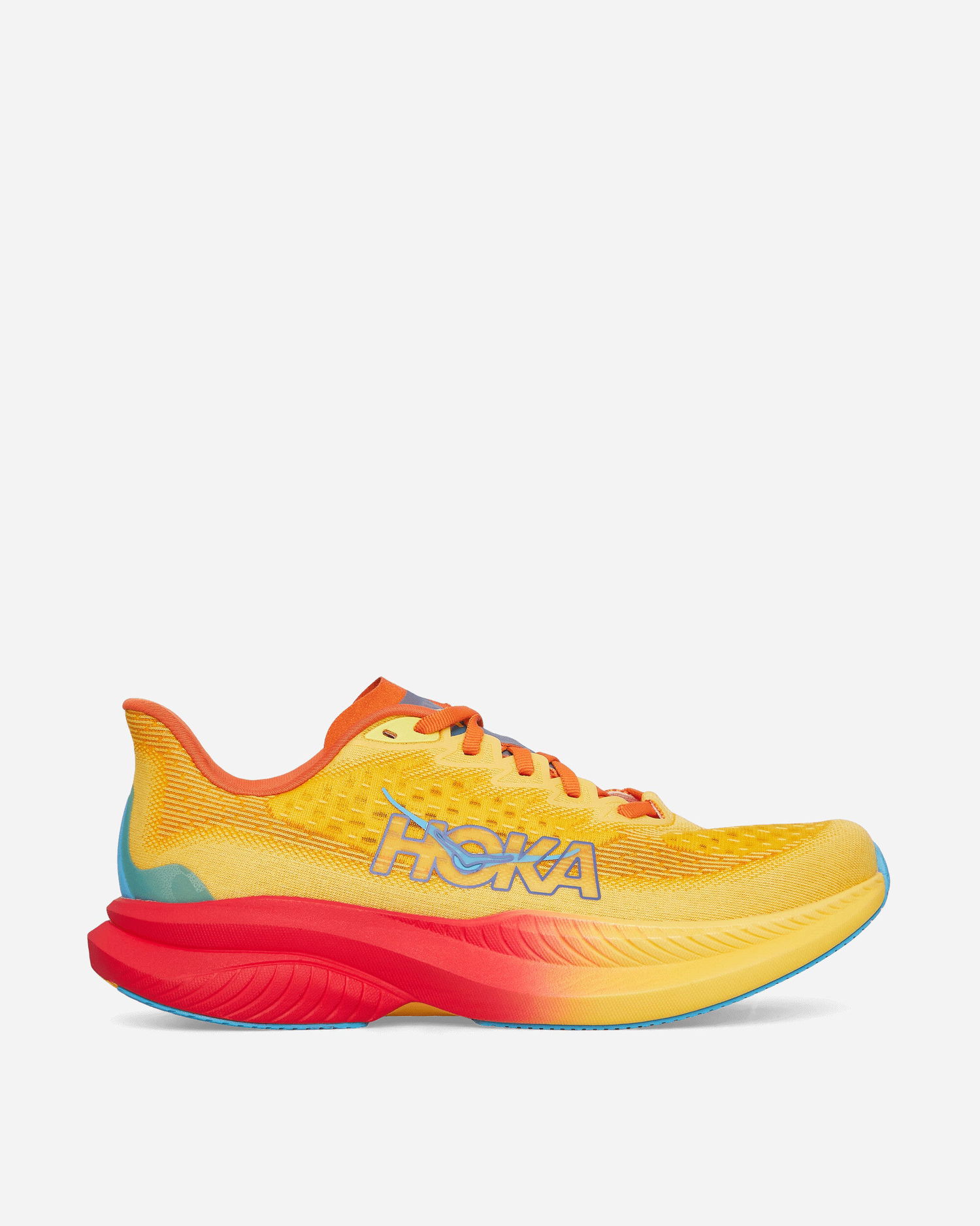 Sneakers og sko Hoka One One Mach 6 Poppy / Squash Orange | 1147790-PYS, 0