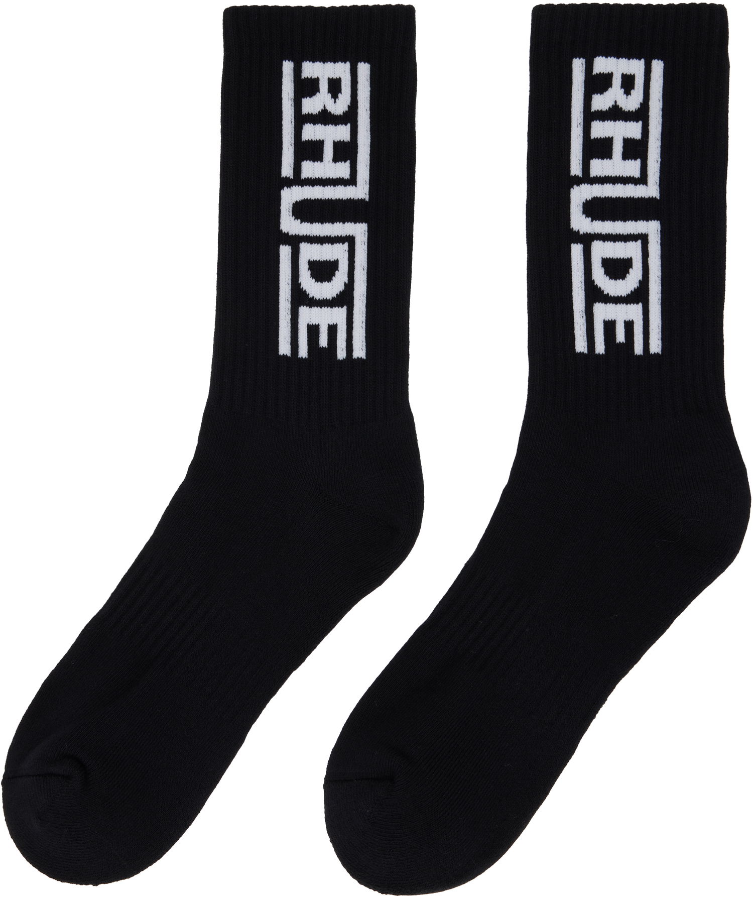 Sokker Rhude Rhude Champions Logo Socks Sort | RHPS25SO05117, 1