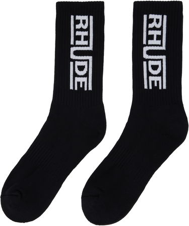 Sokker Rhude Rhude Champions Logo Socks Sort | RHPS25SO05117, 1