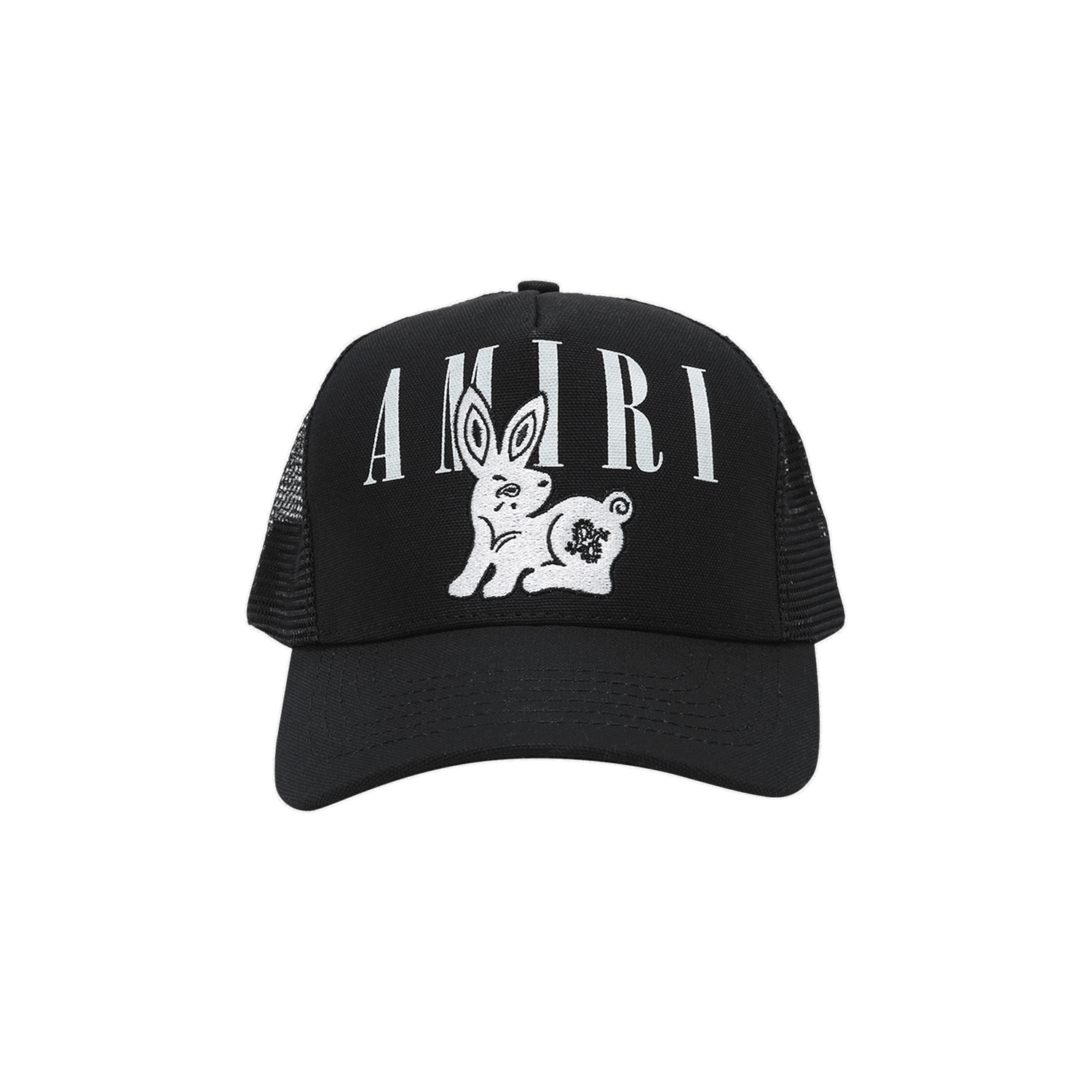 Kasket AMIRI Bandana Rabbit Trucker Hat Sort | PS23MAH022 001 BLAC, 0